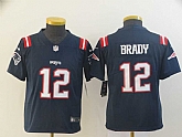 Youth Nike Patriots 12 Tom Brady Navy Color Rush Limited Jersey,baseball caps,new era cap wholesale,wholesale hats